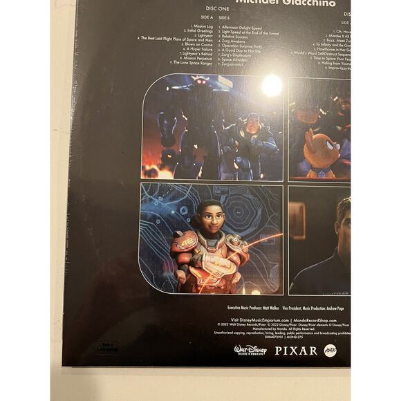 New Lightyear Disney Original Motion Picture Soundtrack Splatter Vinyl MONDO - Picture 8 of 10